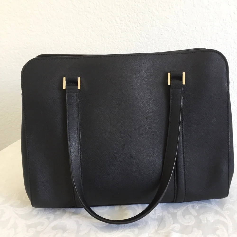 Kate Spade black NEWBURY LANE LODEN Tote